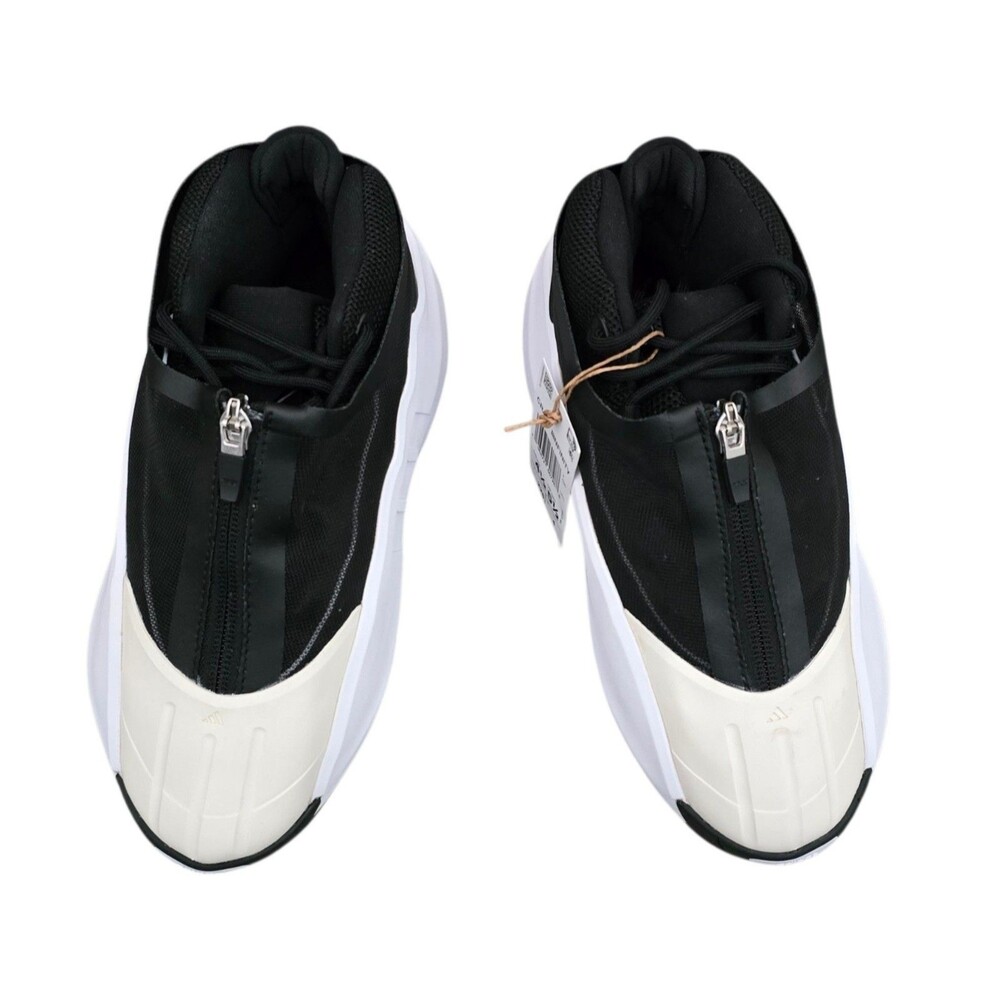 Adidas Crazy IIInfinity Sneakers Womens Size 5.5 Black White Shoes IG6303 New